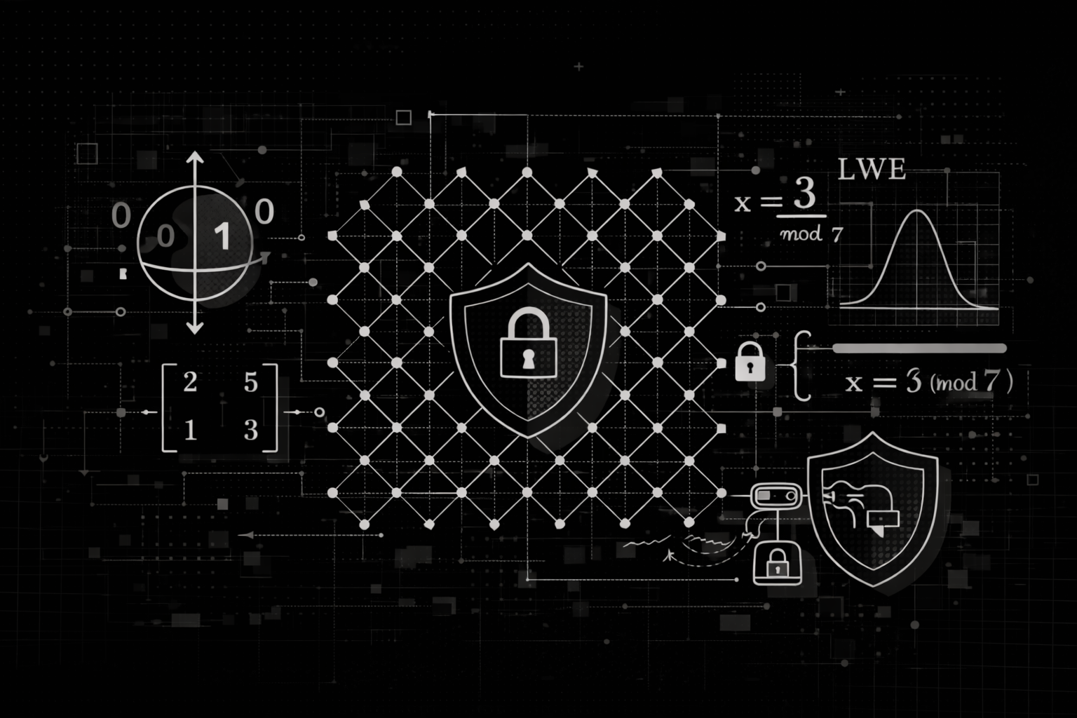 Post-Quantum Cryptography: Lattice-Based Cryptography and Mathematical Foundations