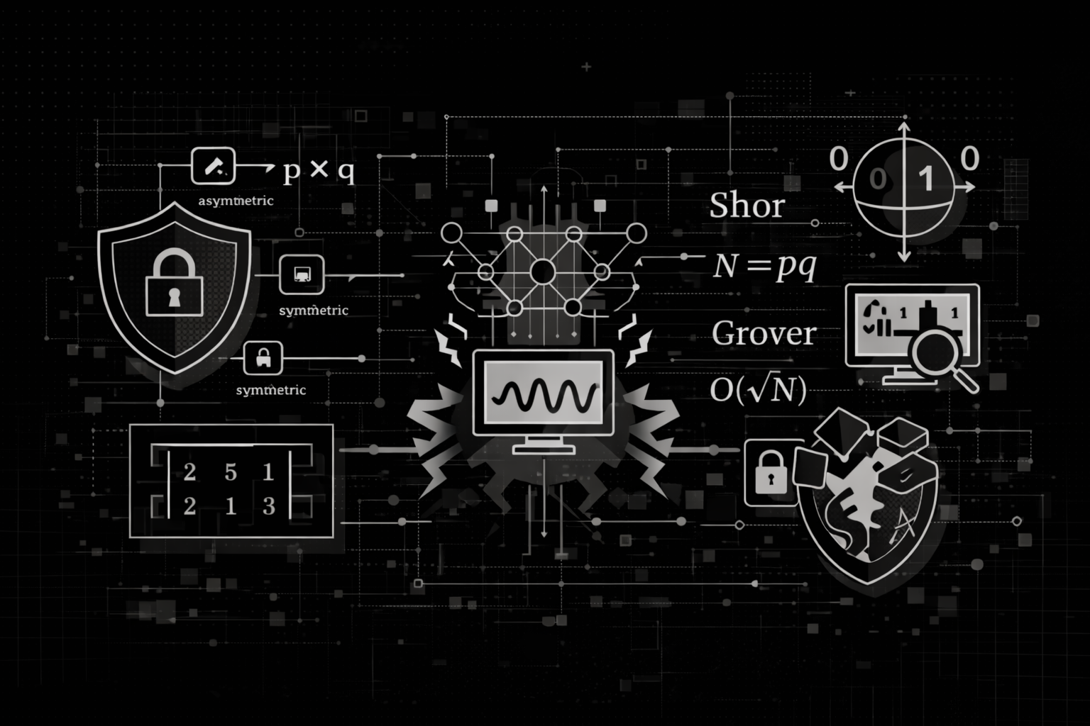 Post-Quantum Cryptography: The Quantum Threat and Cryptographic Foundations